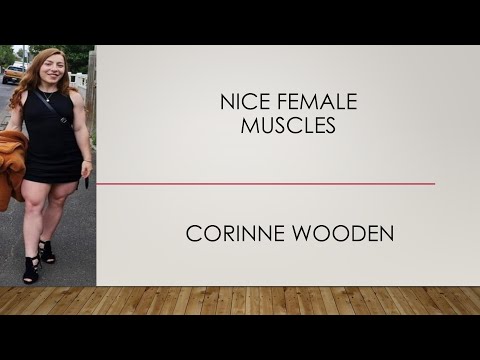 Nice Female Muscles - Corinne Wooden