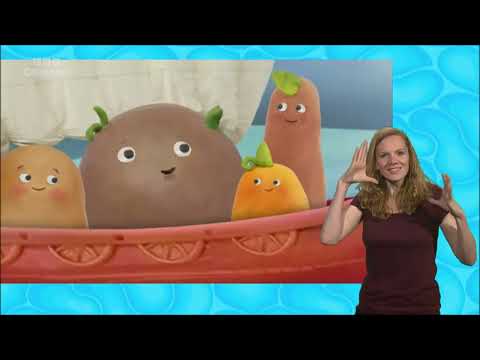 CBeebies | Sign Zone: Small Potatoes - S01 Episode 1 (Imagination)