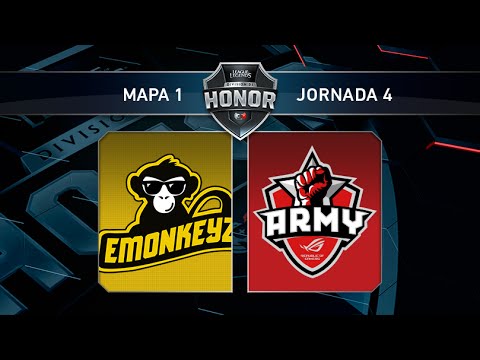 EMONKEYZ vs ASUS ROG - #LoLHonor4 - Mapa 1 - Jornada 4 - T10