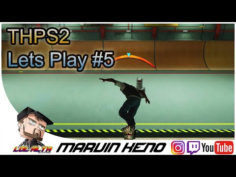 Let's Play TONY HAWK'S PRO SKATER 1+2 DER HANGAR 100% THPS 1+2 Walkthrough | [MARVINKENO]