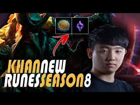 Season 8 New Runes - LZ Khan GangPlank Top