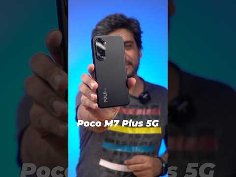 Thumbnail for POCO M7 Plus 5G Review⚡️Best Phone Under ₹15000? #shorts #ytshorts #amandhingra #smartphone