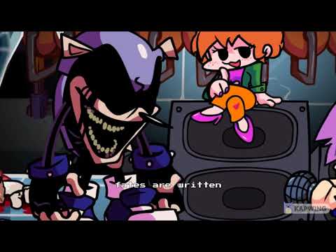 FNF D- Side Sonic Exe Lyrics