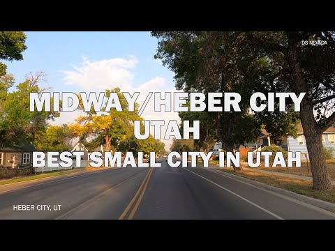 Midway And Heber City, UT - Driving 4K