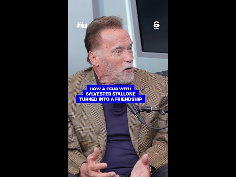 How did Arnold Schwarzenegger go from hating Sylvester Stallone to becoming friends?
