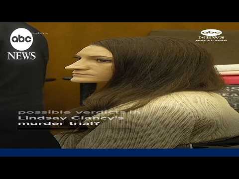 What are the possible verdicts in Lindsay Clancy's murder trial?