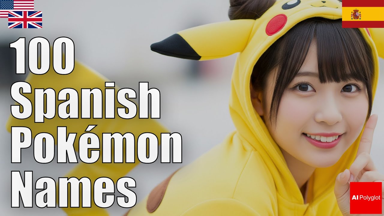 100 Spanish Pokémon Names | Natural Listening | Must-Know 100 Spanish Pokémon Names | Natural Listening | Must-Know