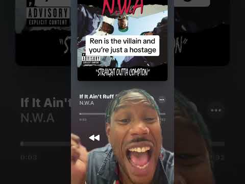 MC Ren was flowing on If It Ain't Ruff