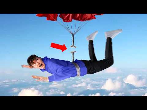 Kann mich ein SELBSTGEBAUTER Fallschirm bremsen?