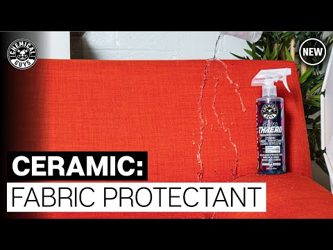 ALL NEW How to Protect Fabric: HydroThread Ceramic Fabric Protectant & Stain Repellent-Chemical Guys