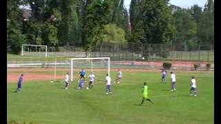 preview picture of video 'Újpest FC B - Ceglédi VSE 1-1 (1-0) 2009.07.25.'