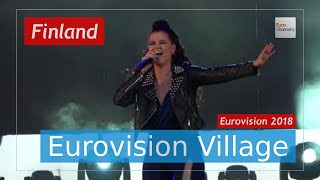 Download lagu Saara Aalto (Finland) - Monsters (multilingual version, LIVE @ Eurovision Village) Eurovision 2018 mp3