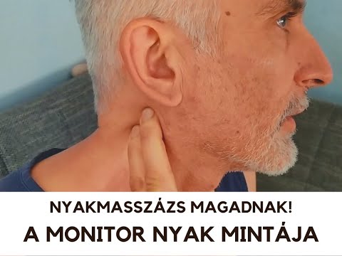 a nyaki-gallér zóna masszázs hipertónia videóval