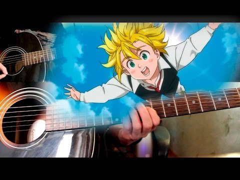 Nanatsu no taizai OP 2 - MAN WITH A MISSION (guitar cover) TABS