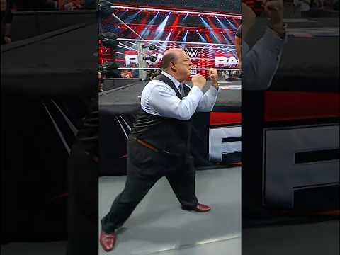 Paul Heyman really said put 'em up to the World Champion! 😤