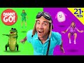 Colors Animals Lava More Dance Game Compilation Danny Go Songs For Kids
