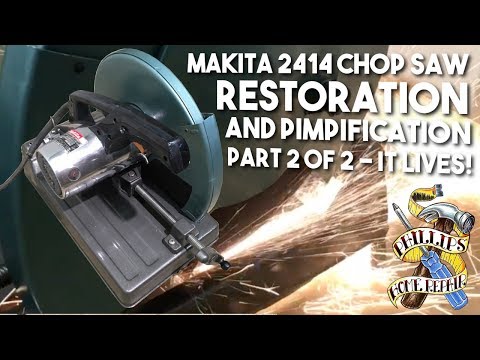 Makita 2414 Chop Saw Restoration part 2