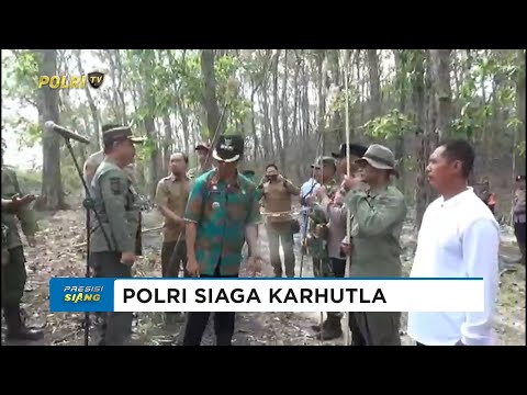 POLRES GROBOGAN SIAGA KARHUTLA