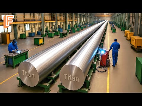 How Millions Of Tons Of Titanium Are Made - From Ore To The Strongest Metal