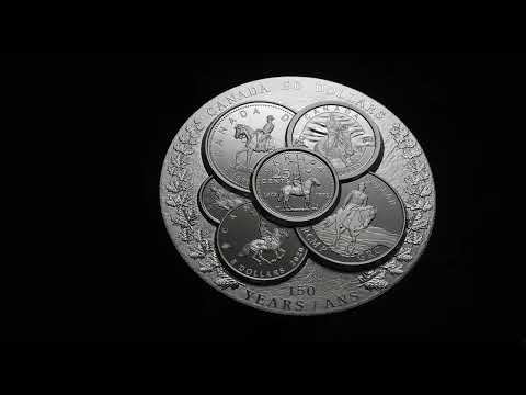 $50 Fine Silver Coin – Curated Coin Collection: RCMP – Mintage: 1,250 (2023)
