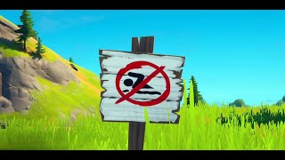 No swimming sign fortnite location - How to unlock Golden 8 Ball skin? (8 Ball challenges Guide)