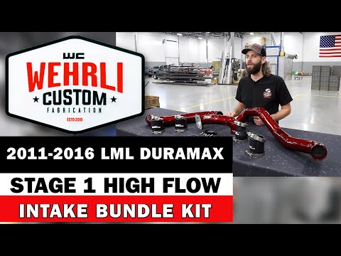 2011-2016 LML Duramax High Flow Intercooler Pipe Kit