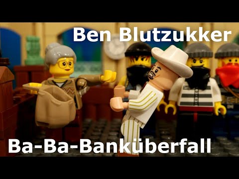 Brickfilm Musik Video: Ben Blutzukker - Ba-Ba-Banküberfall (Metal Cover)