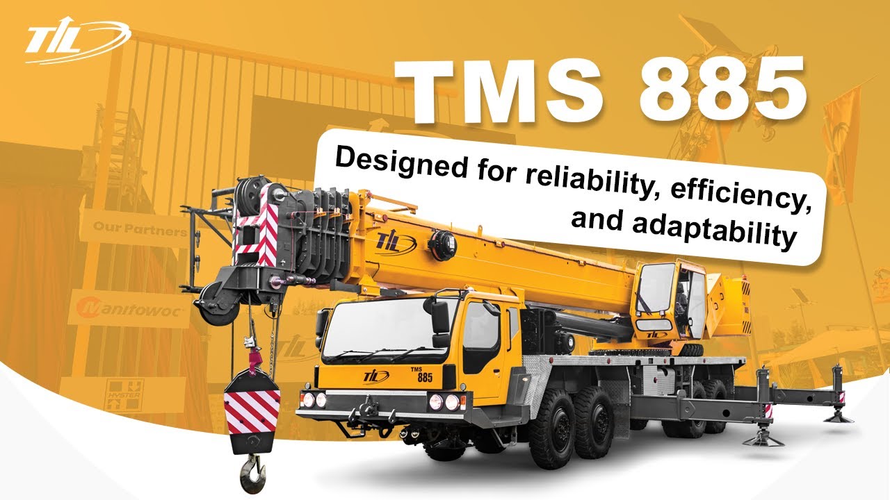 The 85-Tonne Truck Crane That Can Lift Anything! Meet the TMS 885 | TIL Limited