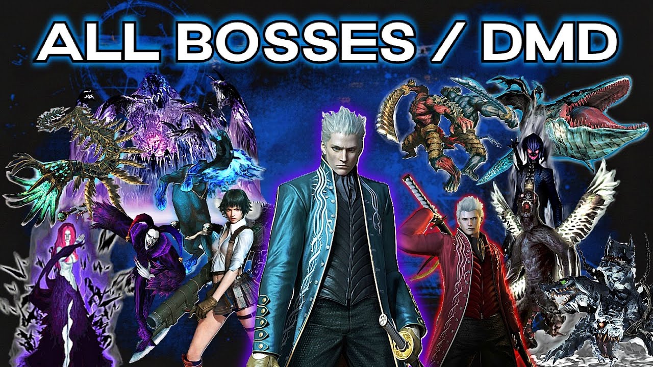 Devil May Cry 3 – ALL BOSSES | Vergil (DMD No Damage)
