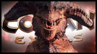 Conan Exiles | SPIDER CAVE! DRAGON?! | Conan Exiles Funny Moments Gameplay Ep9
