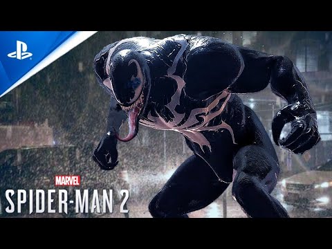 Marvel's Spider-Man 2 Venom Gameplay First Look in Marvel's Spider-Man 1 (Full Cutscenes)
