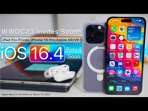 WWDC Invites, Samsung Fake Moon, iPhone 15, iOS 16.4 Beta 4 and more