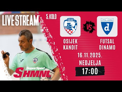 SS HMNL V. kolo | MNK Osijek Kandit - Futsal Dinamo