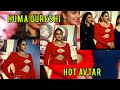 Huma Qureshi Hot Avtar In Red Gown At O Monica Darling Party ️ Zoombollywood52