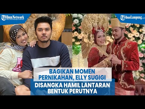 Bagikan Momen Pernikahan, Elly Sugigi Disangka Hamil Lantaran Bentuk Perutnya
