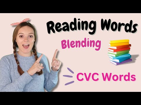 Learn to Blend CVC Words with Phonics Alphabet Sounds for Kids British Teacher