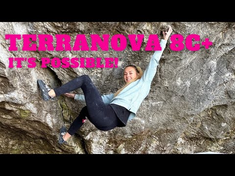 I did all the moves in Terranova (8C+)  just in two days!