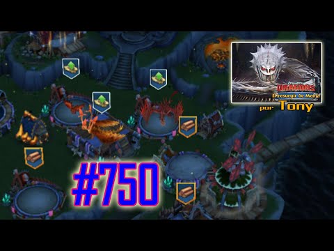 Dragones, el Resurgir de Mema "Cap. 750 - Entreno a varios dragones al  nivel125 (1ª p.)" por Tony