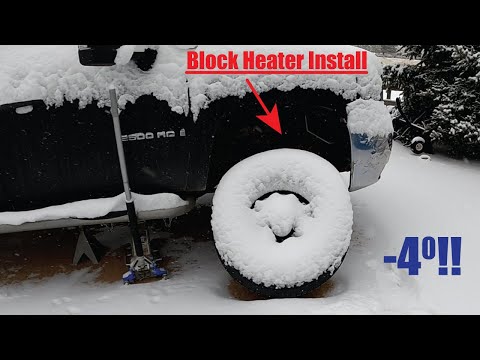 Block Heater Install - Duramax LMM
