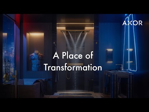 "A Place of Transformation" | AXOR bathroom concept by Tristan Auer