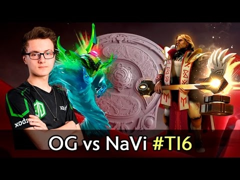 NaVi Omniknight first pick on The International 2016 vs Miracle Ratling