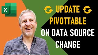 Update PivotTable When Data Source Changes | Automatically Refresh a PivotTable With New Data