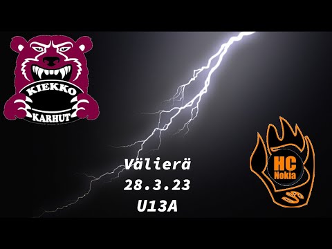 28.3.23 Kiekko-Karhut - HC Nokia valkoiset, U13A välierä