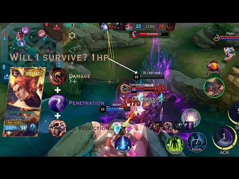 Yuzhong insane passive lifesteal ~ Yuzhong gameplay montage~ Use this build to rank up in 2024