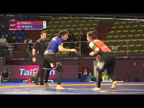 1/4 Women's GP No-Gi - +71 kg: B. PUSKAS (HUN) v. K. SALAMAT (FRA)