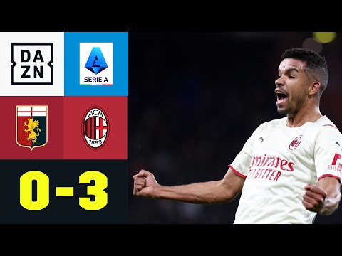 Zlatan und doppelter Messias zum Sieg: CFC Genua - AC Mailand 0:3 | Serie A | DAZN Highlights
