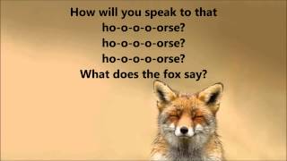 What does the fox say ? - Ylvis - Lyrics