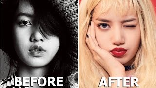 BLACKPINKLisaEvolutionPredebutVSNow