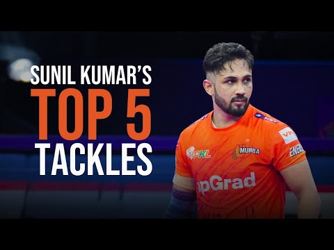 The Art of Defense: Sunil Kumar's Top 5 Tackles in PKL 11 | U Mumba