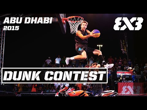 🔴Re-Live: Lipek vs Kilganon - Dunk over Motorcycle! | Dunk Contest - FIBA 3x3 WT Abu Dhabi 2015